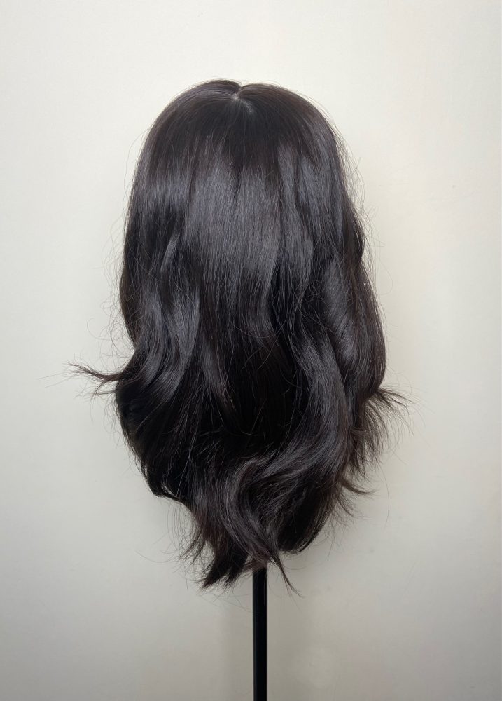 Hair topper in stock NOLWENN straight -40cm-Color #04 - Image 5