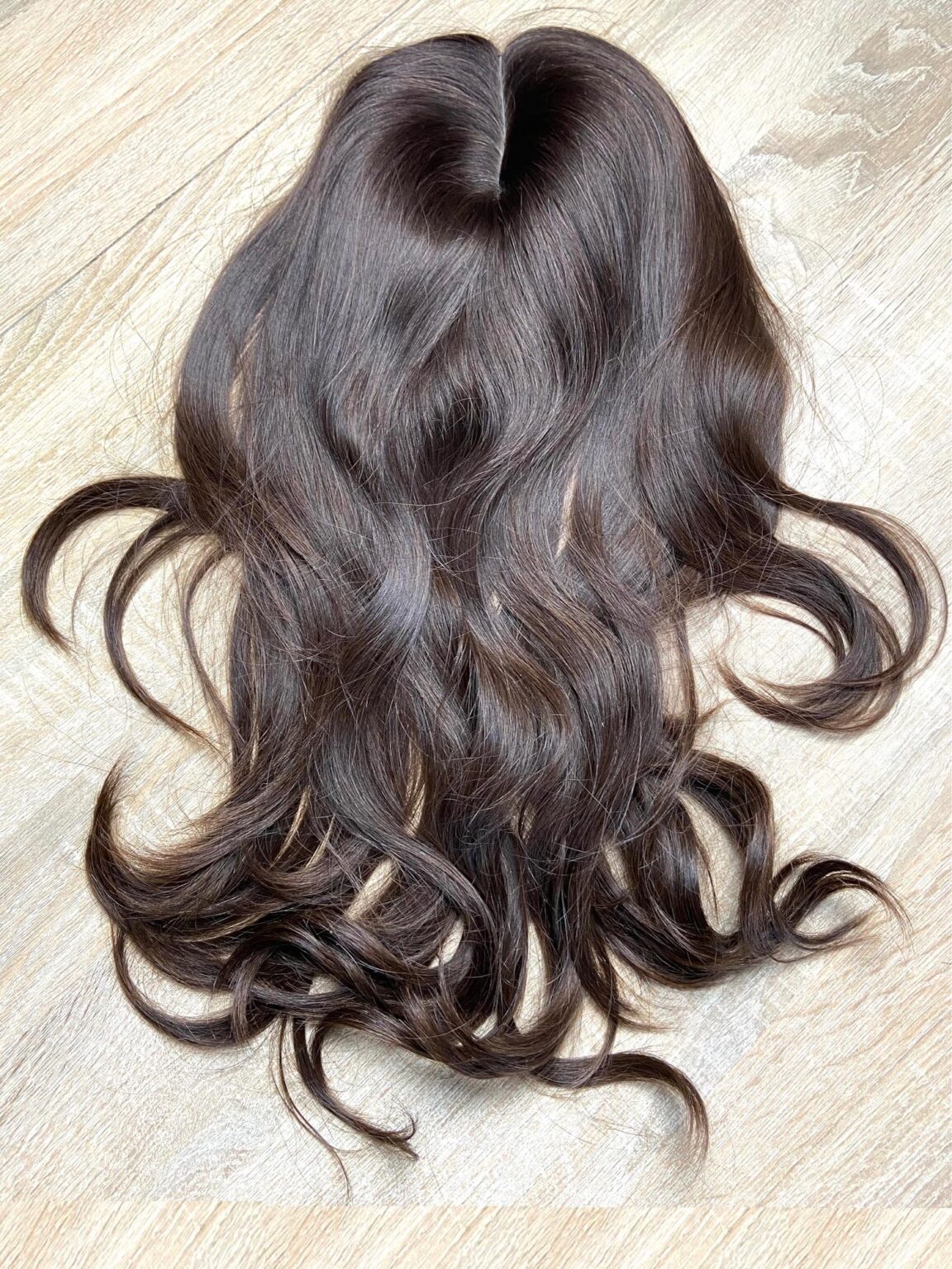Volumateur NOLWENN cheveux Slaves -48cm-Couleur #07 commande personnalisée pour Nathalie