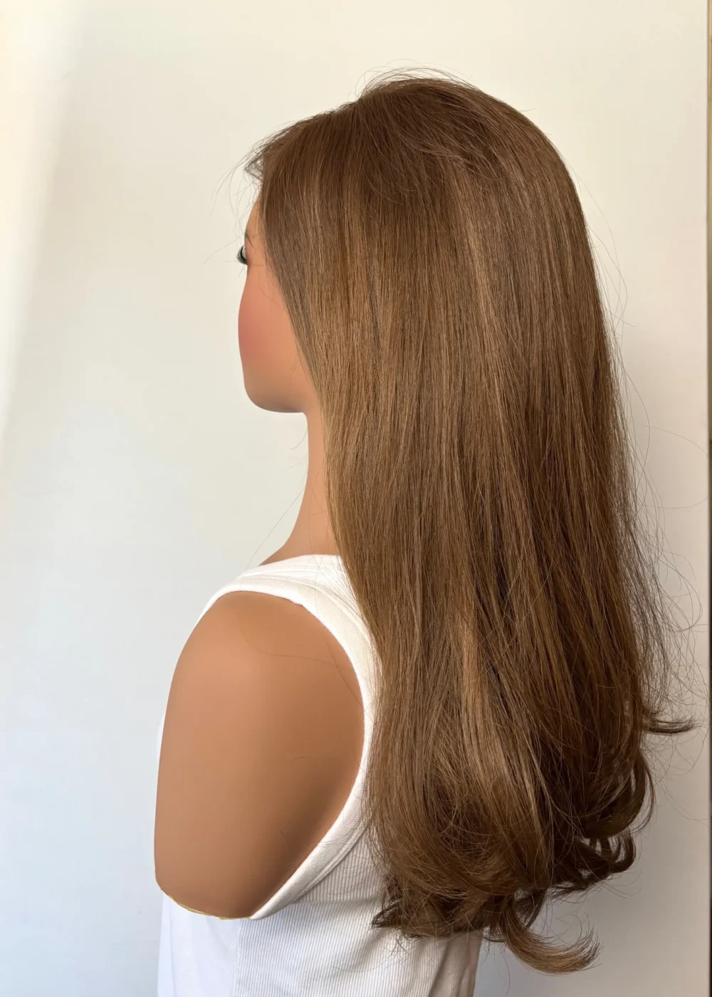 Perruque lace YANNA -M - Cheveux Brésiliens  50cm -Châtain – Image 5