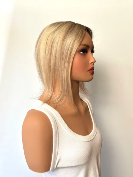 Volumateur base Mono -25cm-cheveux naturels -teinte blond méché