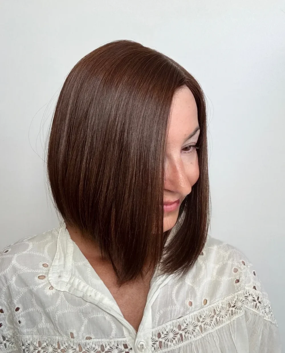 Volumateur silk NOLWENN -Cheveux Brésiliens, Auburn naturel moyen 25cm
