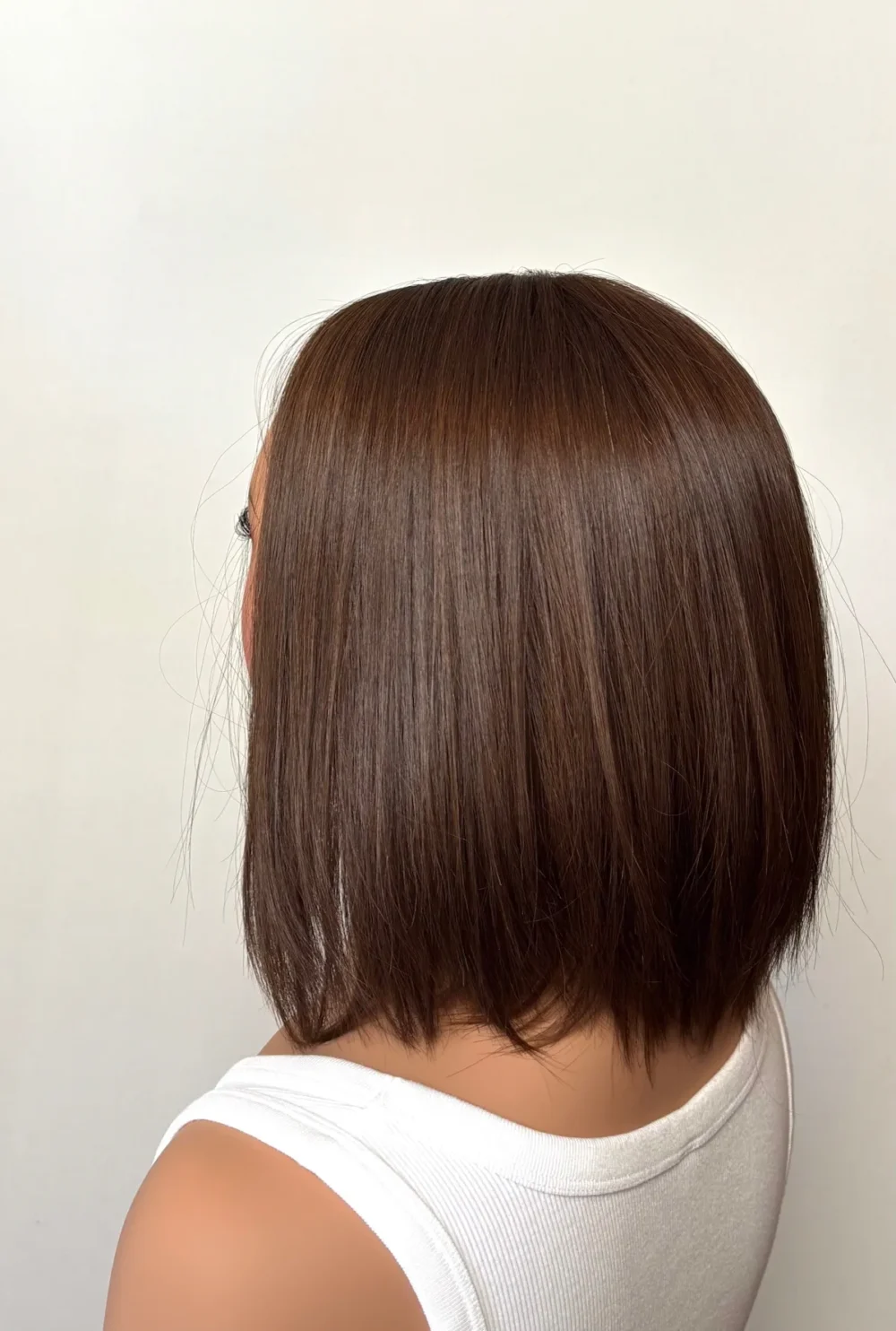 Volumateur silk NOLWENN -Cheveux Brésiliens, Auburn naturel moyen 25cm – Image 3