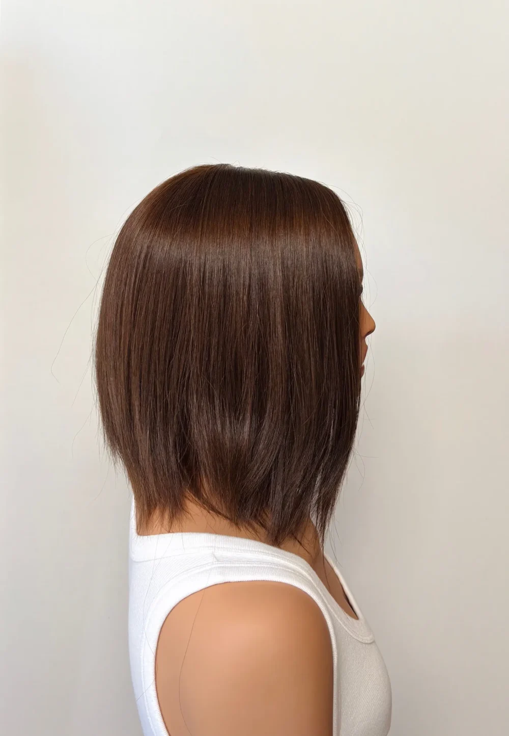 Volumateur silk NOLWENN -Cheveux Brésiliens, Auburn naturel moyen 25cm – Image 4